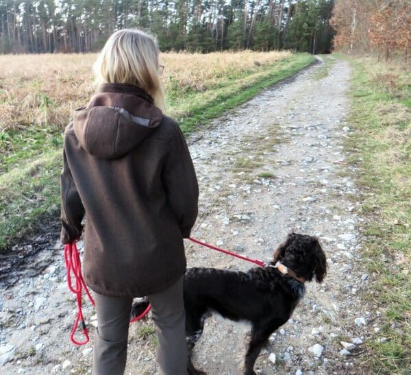 Lodenjacke Artemis Jagd Merino braun – Bild 4