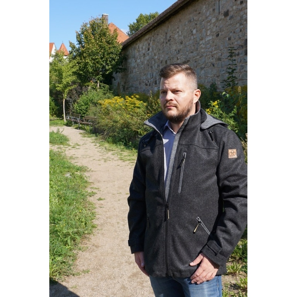 Lodenjacke Waldgeist Outdoor Anthrazit