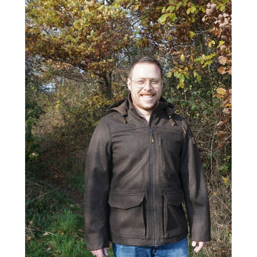 Lodenjacke Waldgeist Jagd Merino braun