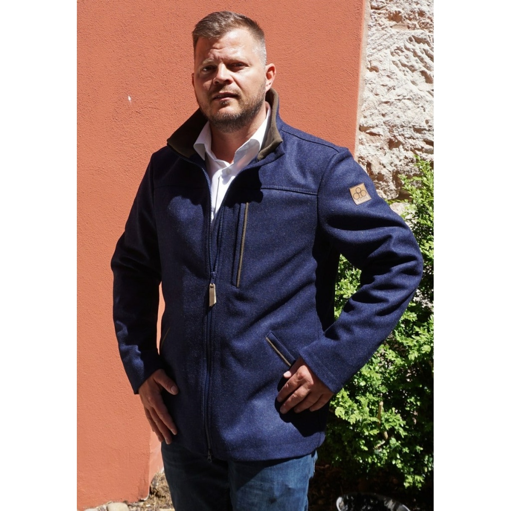 Lodenjacke Waldgeist Classic Marineblau