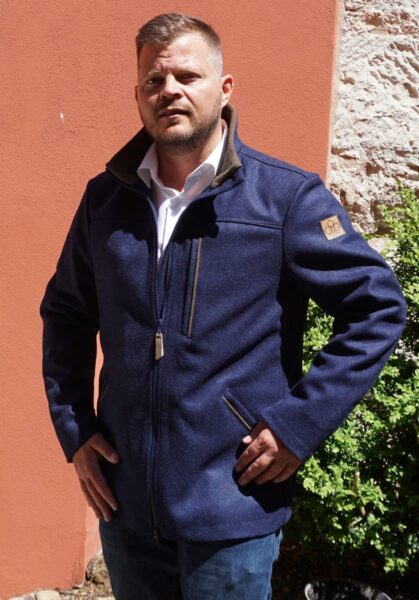Lodenjacke Waldgeist Classic Marineblau