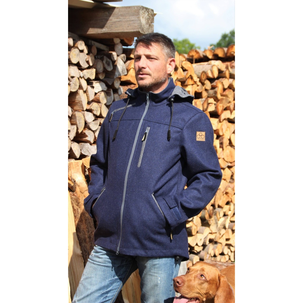 Lodenjacke Waldgeist Outdoor Marineblau