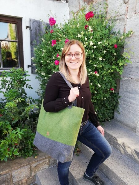 Lodenshopper lindgrün