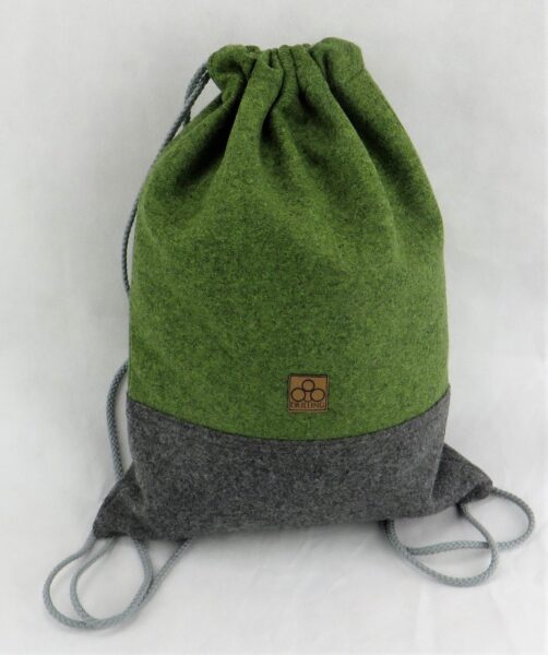 Rucksackbeutel lindgrün